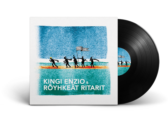 Kingi Enzio & Röyhkeät Ritarit - Album cover design 1.1