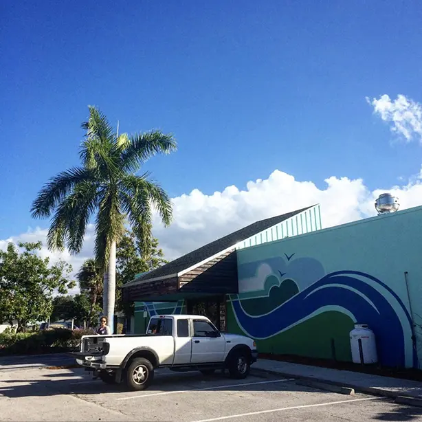 Ground Floor Farm - Exterior mural 1