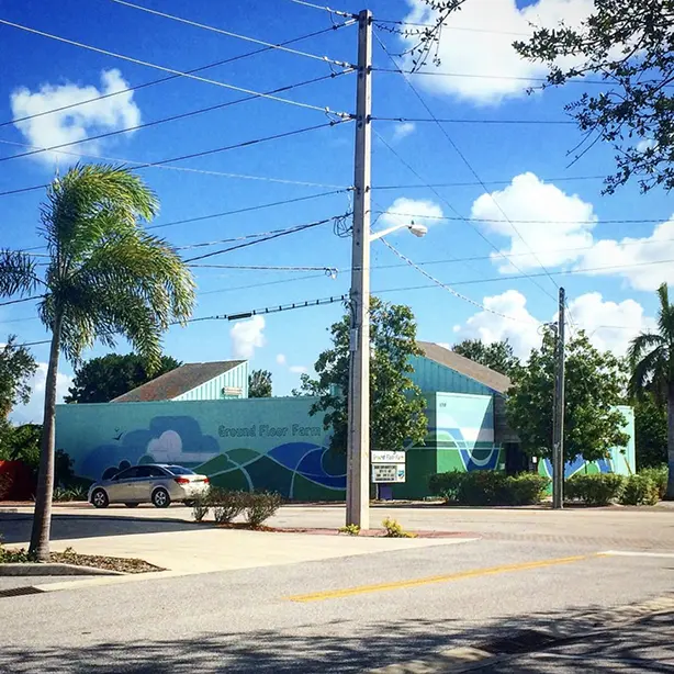 Ground Floor Farm - Exterior Mural